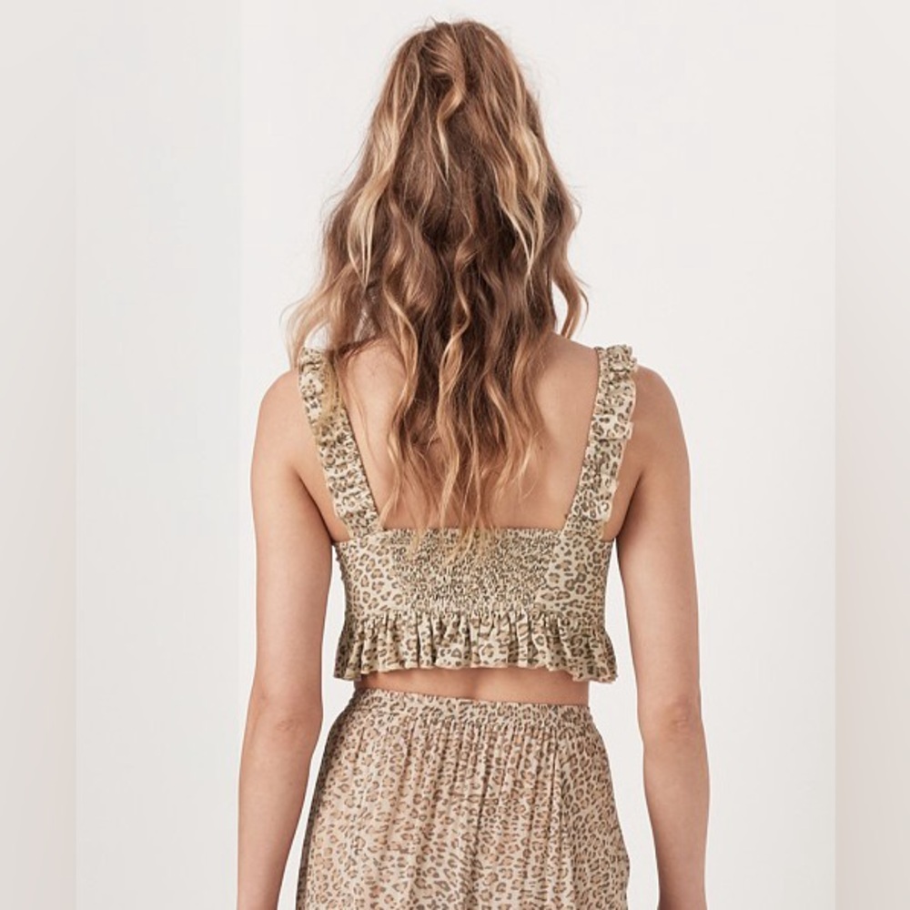 Spell & The Gypsy Collective Frankie Cheetah Crop Top - Picture 4 of 11